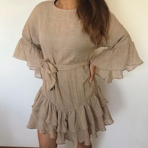 antique wish mini dress